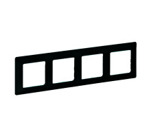 Legrand Valena LIFE Black. Рамка 