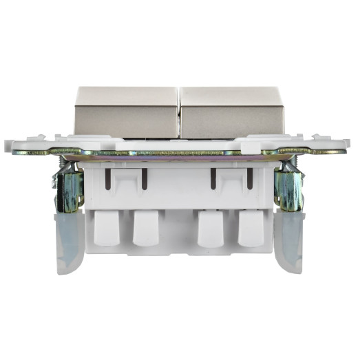 SKANDY Выключ. 2-кл. прох. 10А SK-V05Sh шамп. IEK