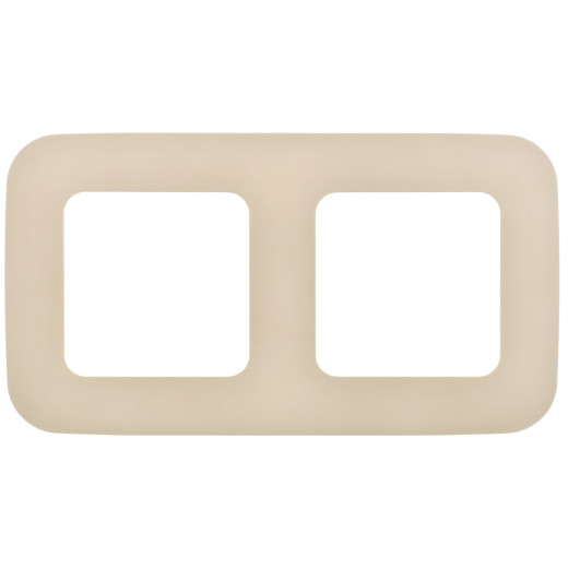 FLITE Рамка 2-мест. РУ-2-А-ФлСл сл IEK