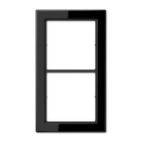 JUNG Рамка 2-кратная черная