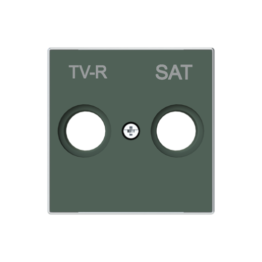 Накладка для TV-R-SAT розетки, серия SKY, цвет Комодоро