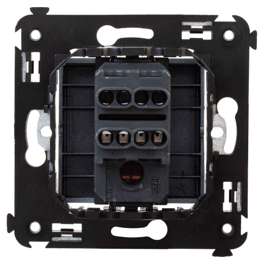 Инвертор одноклавишный в стену, Avanti, закаленная сталь