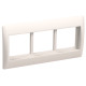 PRIMER Рамка и суппорт на 6 модулей 75мм белый IEK