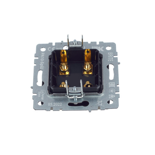 BRITE Аудиорозетка 4-мест. РА10-БрШ шамп. IEK