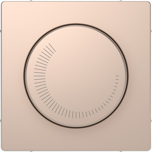 MERTEN D-Life ЦЕНТРАЛЬНАЯ НАКЛАДКА регулятора частоты вращения, ШАМПАНЬ, SD