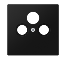 JUNG LS 990 Черный матовый Kрышка для TV-SAT-FM розеток