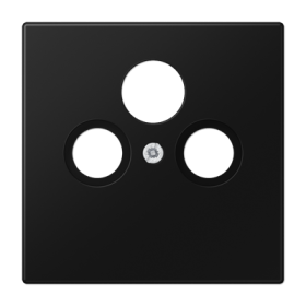 JUNG LS 990 Черный матовый Kрышка для TV-SAT-FM розеток