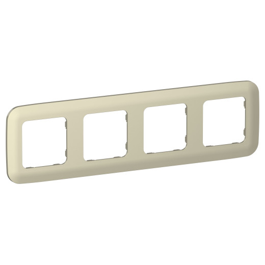 FLITE Рамка 4-мест. РУ-4-А-ФлШ шам. IEK