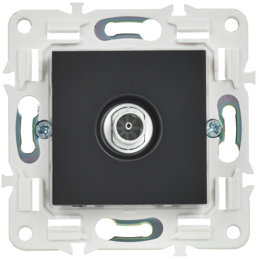 SKANDY Роз. TV оконечная SK-A12Bl черн. IEK