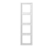 JUNG LS 990 Белая Рамка 4-ая