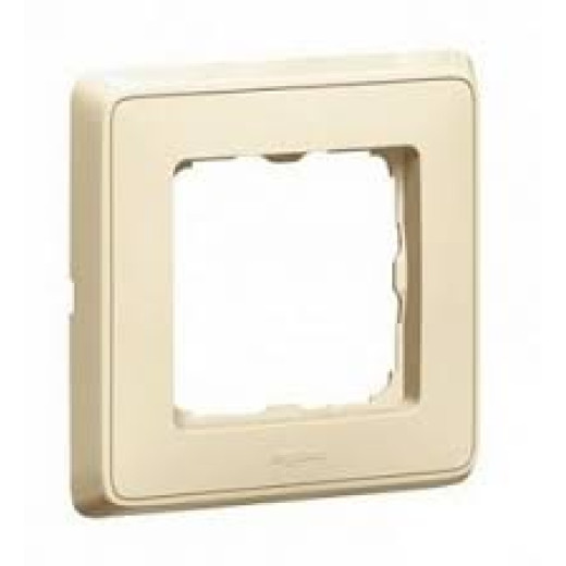 Рамка - Cariva - 1 пост - слоновая кость