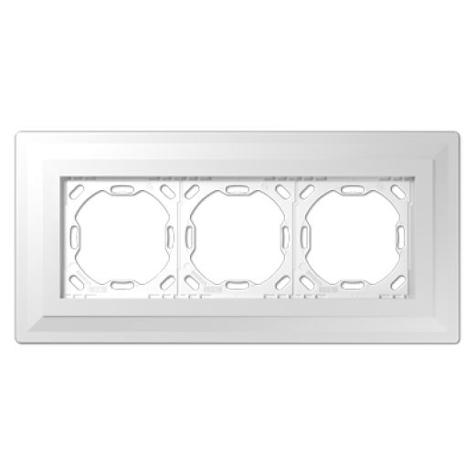 монтажный адаптер, 3-кратный, с отступом