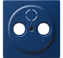 Gira S-Color Синий Накладка TV-FM-(SAT) розетки