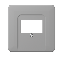 JUNG CD 500/CD plus Серая Крышка для ТАЕ-розетки, моно/стерео-аудиорозетки