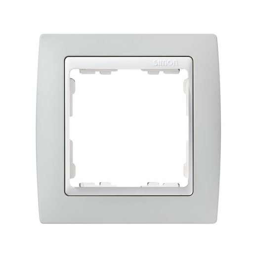 Simon 82 Пастель серый Рамка 1-ая