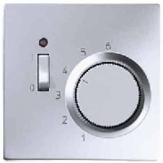 Крышка для регулятора температуры воздуха помещений, алюминий