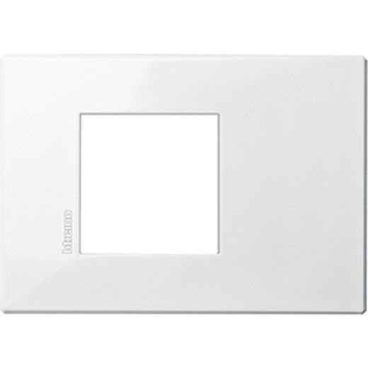 AXOLUTE Air рамка,итальянская модульность, 2 модуля, AXOLUTE белый