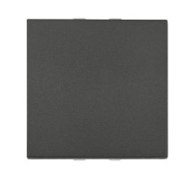 Ecoplast LK45 Переключатель с двух мест 45х45мм (схема 6) 16 A, 250 B (черный бархат)