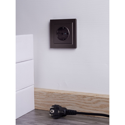 BRITE Роз. с з/к/ш 16А в сб. РСР14-1-0-БрТБ бр. IEK