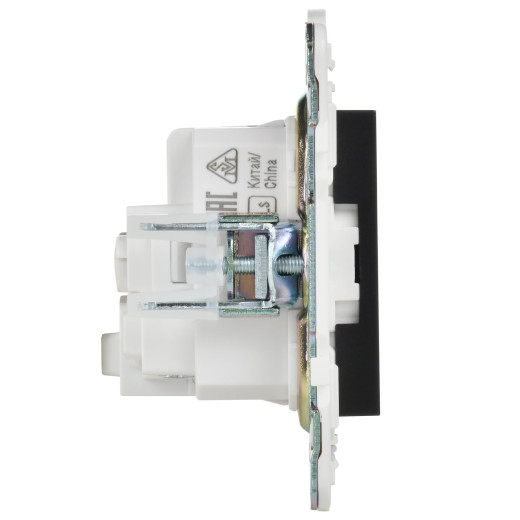 SKANDY Роз. с з/к без з/ш 16А SK-R05Bl черн. IEK