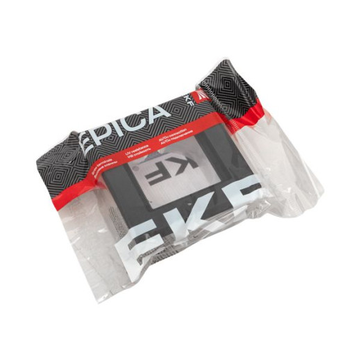 1 - местная рамка, IP44, чёрная, пластик Эпика EKF