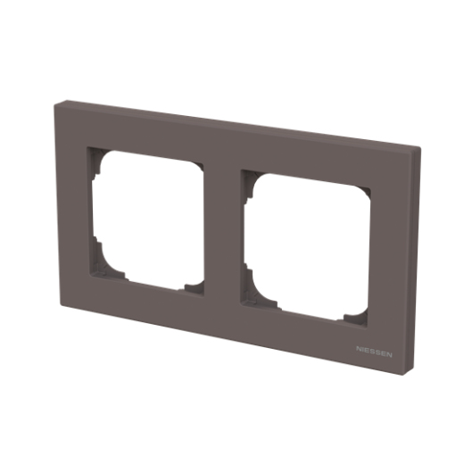 Рамка 2-постовая, серия SKY, цвет Тауп