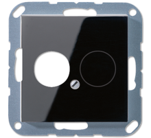 JUNG крышка для 1 гнезда, чёрный