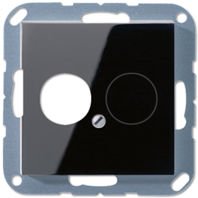 JUNG крышка для 1 гнезда, чёрный