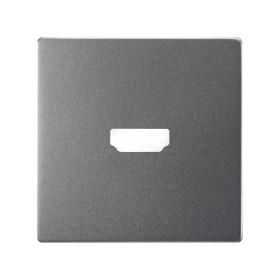 Simon S82 Concept Матовый титан, Накладка для розетки HDMI