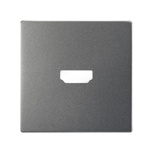 Concept Титан матовый Накладка для розетки HDMI