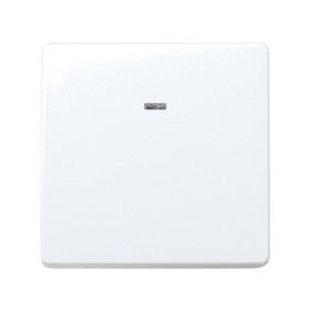 Simon 27 Мех Белый Выключатель проходной с 3-х мест с подсветкой, 10АХ 250 V