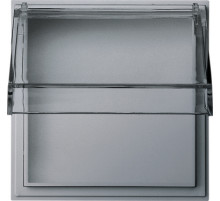 Gira TX-44 Алюминий Панель с прозрачной крышкой