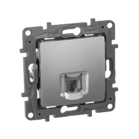 Legrand Etika Алюминий Розетка телефонная (RJ11).