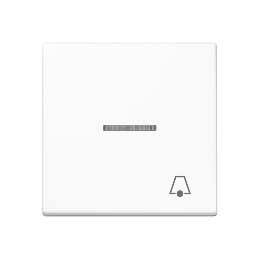 клавиша с символом звонка с подсветкой