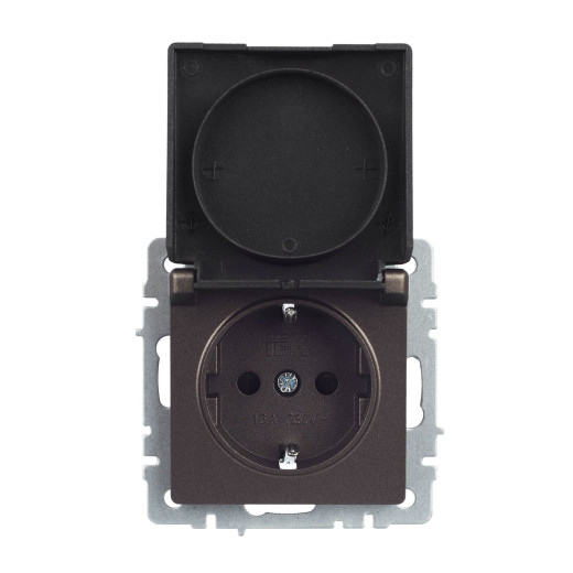 BRITE Роз. с з/к/ш с кр. 16А IP20 РСбш10-3-БрТБ бр. IEK