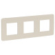 UNICA STUDIO рамка 3-поста, ШАМПАНЬ/белый