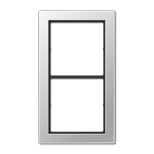 Рамка 2-кратная, алюминий