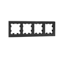 EKF Эпика 4 - местная рамка, чёрная, пластик.