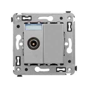 DKC Avanti Розетка TV проходная в стену, 