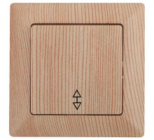 Intro 4-103-11 Переключатель, 10А-250В, СУ, Solo, сосна (10/200/3200)