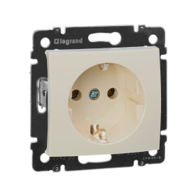 Legrand Valena Крем Розетка 1-ая с/з.
