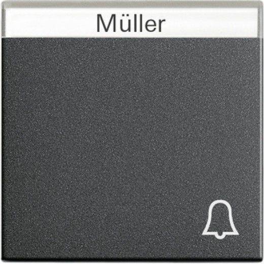 Клавиша с полем для надписи и символом 