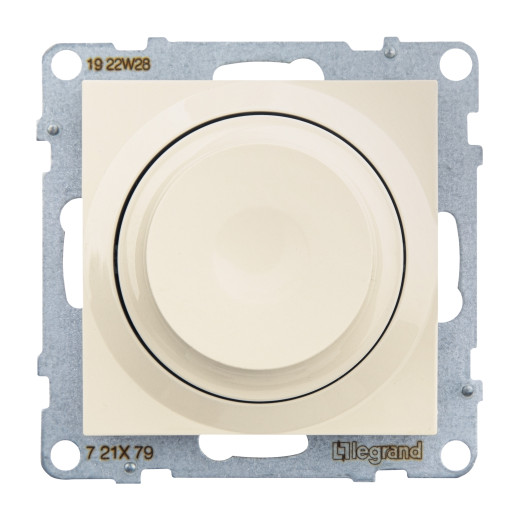 SUNO. Светорегулятор с поворотной ручкой универсальный 300Вт без нейтрали. Цвет 