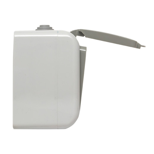 Мурманск Блок розетка 1-м 16А с заземлением с крышкой+ 1-кл выключатель IP54 серый EKF