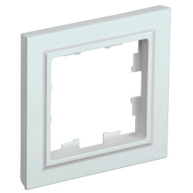 IEK BRITE BASE Жемчуг Рамка 1-м РУ-1-БрЖ