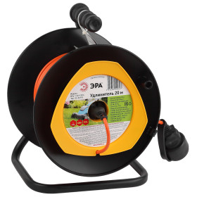 ЭРА Удлинитель силовой RPx-1-2x1-20m для газонокосилки без заземления 1 розетка 20м ПВС 2х1мм2
