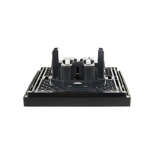 FORTE&PIANO Роз. 2-я без з/к с з/ш б/к 10А FP125 чер. IEK