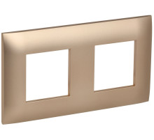 IEK SKANDY Песочный Рамка 2-ая SK-F02Sa