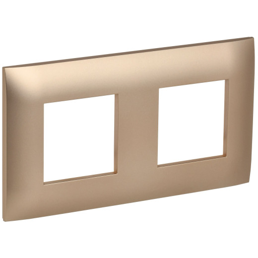 SKANDY Рамка 2-мест. SK-F02Sa песоч. IEK