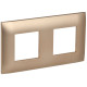 SKANDY Рамка 2-мест. SK-F02Sa песоч. IEK